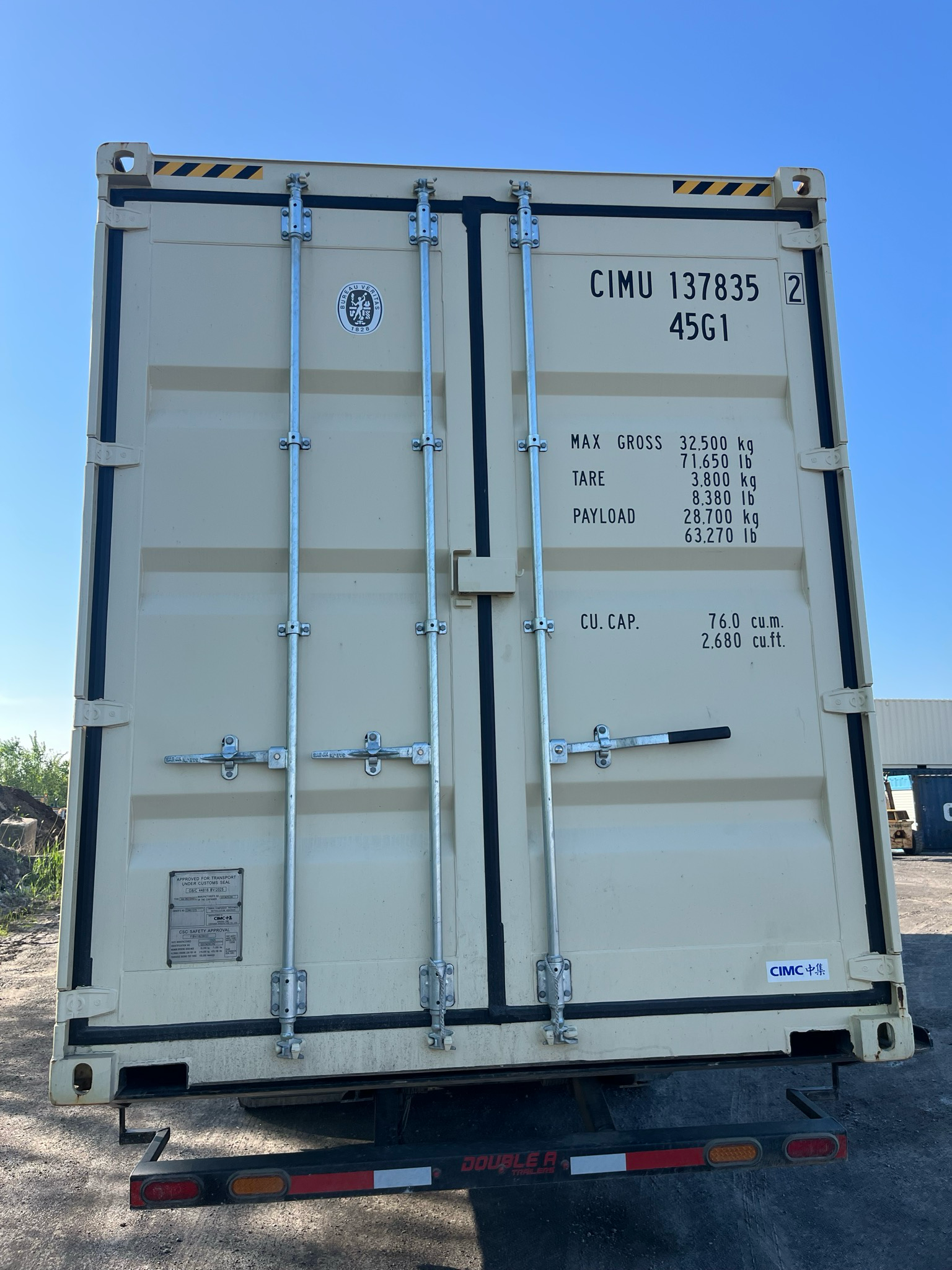 40' STD NEW DD — Extérieur